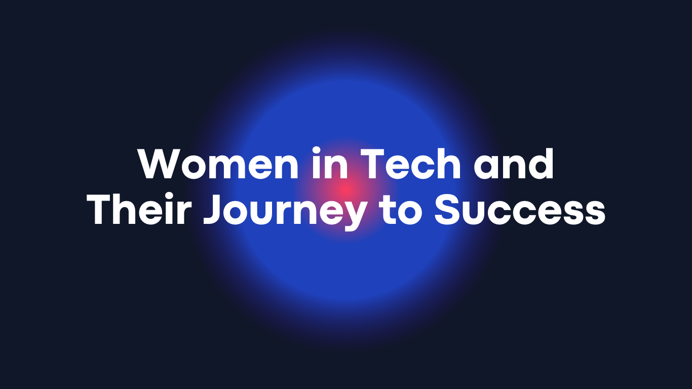 Women in tech and their success journey title image
